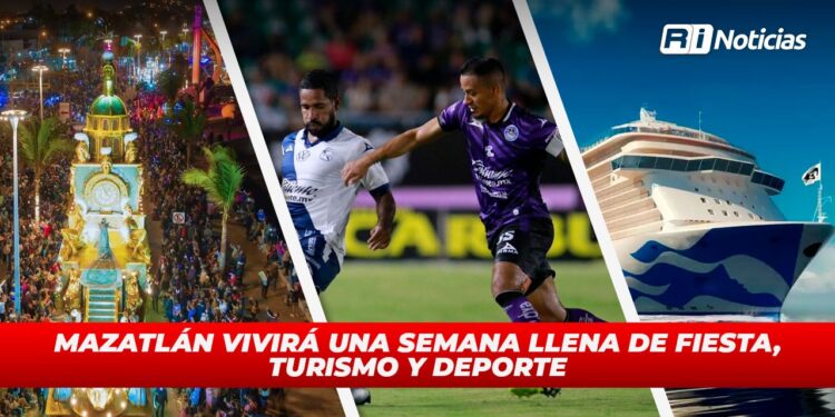 Mazatlán vivirá una semana llena de fiesta, turismo y deporte