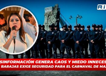 “La desinformación genera caos y miedo innecesario”:  Wendy Barajas exige seguridad para el Carnaval de Mazatlán