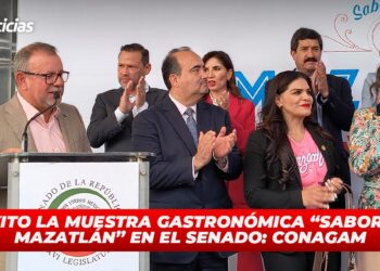 Un éxito la muestra gastronómica “Sabores de Mazatlán” en el Senado: CONAGAM