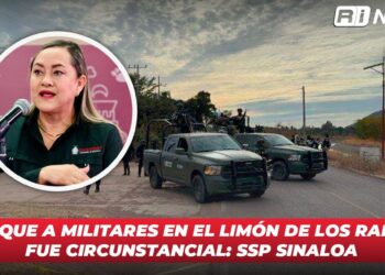Ataque a militares en El Limón de los Ramos fue circunstancial: SSP Sinaloa