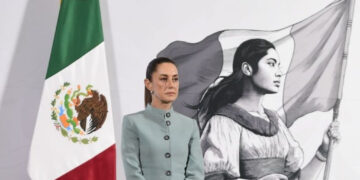 Claudia Sheinbaum asegura que vuelo de drones de Estados Unidos en espacio aéreo mexicano es una “campañita”
