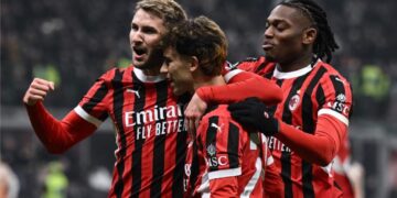 ¡A lo grande! Santiago Gimenez da una asistencia y Joao Félix anota un gol en su debut con el Milan, que avanza a las semifinales de la Coppa Italia 2025