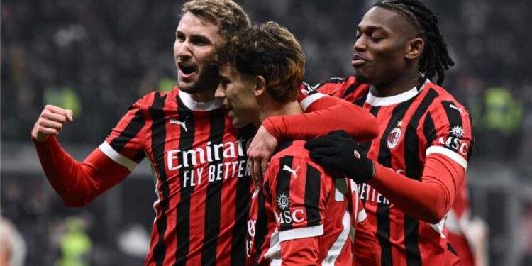 ¡A lo grande! Santiago Gimenez da una asistencia y Joao Félix anota un gol en su debut con el Milan, que avanza a las semifinales de la Coppa Italia 2025
