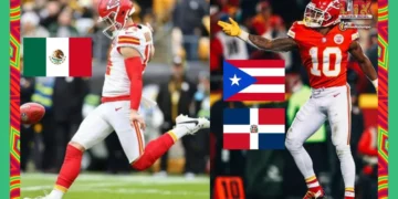 ¡Sangre latina en el SB! Matt Araiza está ligado a México e Isiah Pacheco a las Antillas
