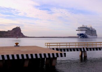 Llega a Mazatlán el crucero Discovery Princess con más de 3 mil pasajeros a bordo