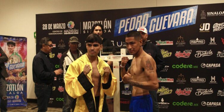 Pedro Guevara se enfrentará a José “Pamba” Valdéz este viernes en Mazatlán
