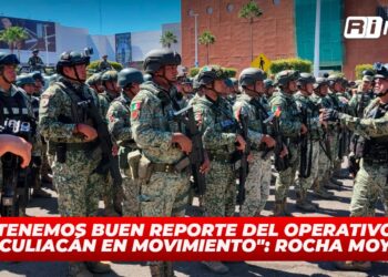 Tenemos buen reporte del operativo “Culiacán en Movimiento”:Rocha Moya