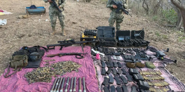 Operación Frontera Norte: Suman mil 199 detenidos y mil 136 armas aseguradas