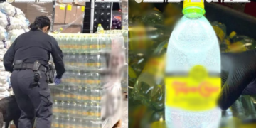 México y EEUU interceptan una tonelada de metanfetamina oculta en botellas de agua