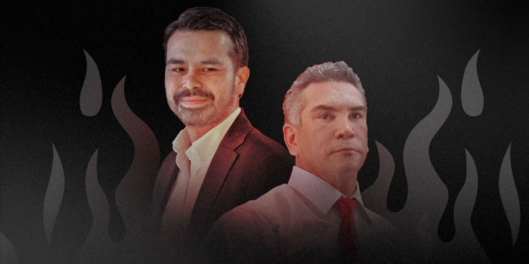 Alejandro Moreno y Máynez discuten por crematorio clandestino en Teuchitlán: “Movimiento Ciudadano es sinónimo de caos”