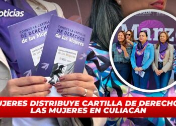 SEMUJERES distribuye Cartilla de Derechos de las Mujeres en Culiacán