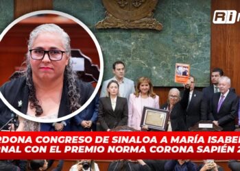 Galardona Congreso de Sinaloa a María Isabel Cruz Bernal con el Premio Norma Corona Sapién 2025