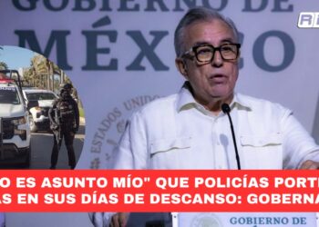 “No es asunto mío” que policías porten armas en sus días de descanso: Gobernador