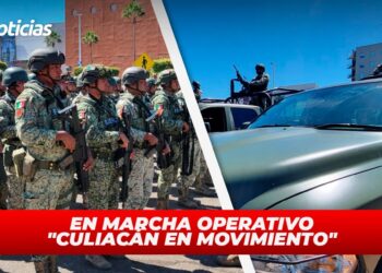 En marcha operativo “Culiacán en Movimiento”
