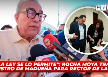 “La Ley se lo permite”: Rocha Moya tras registro de Madueña para rector de la UAS