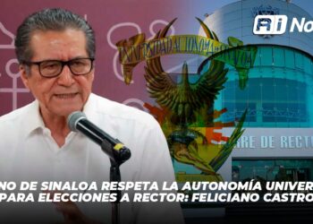 Gobierno de Sinaloa respeta la autonomía universitaria para elecciones a rector: Feliciano Castro