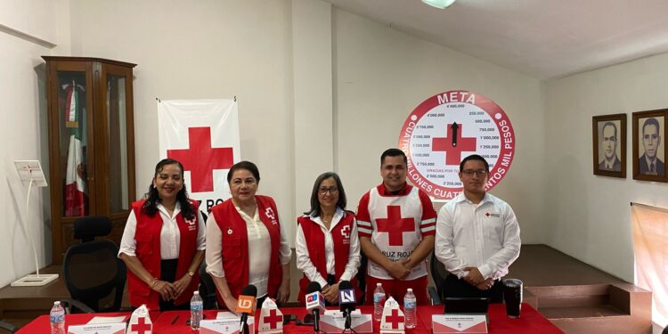 Cruz Roja Mexicana inicia su colecta anual en Mazatlán con meta de 4.4 millones de pesos