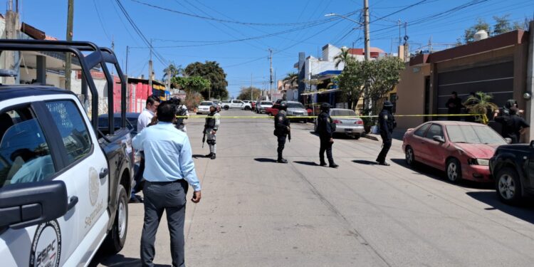 Dos personas asesinadas a balazos en la colonia Guadalupe Victoria, en Culiacán