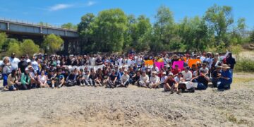 Río Presidio recibe el compromiso ciudadano con 820 Kilos de basura recolectada