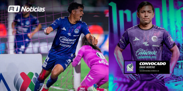 Omar Moreno, convocado con la Selección Nacional Sub 20 para la Gira Internacional