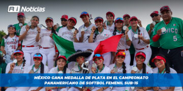 México gana medalla de plata en el Campeonato Panamericano de Softbol Femenil Sub-15