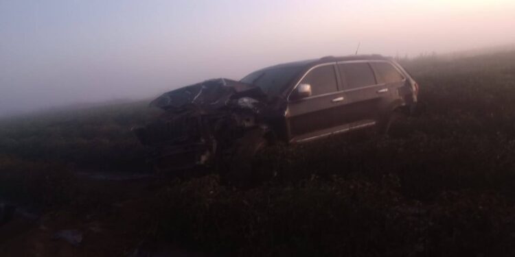 Vuelca vagoneta en la carretera Teacapán – Escuinapa