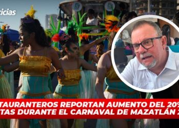 Restauranteros reportan aumento del 20% en ventas durante el Carnaval de Mazatlán 2025