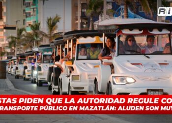 Turistas piden que la autoridad regule cobros en el transporte público en Mazatlán: aluden son muy altos