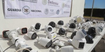 Retiran nuevamente cámaras clandestinas instaladas por el crimen organizado
