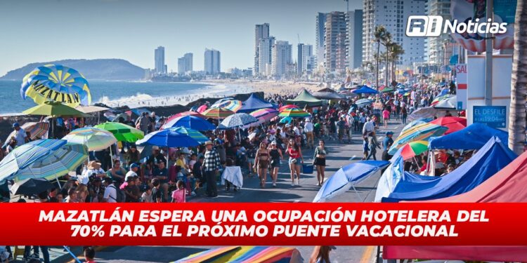 Mazatlán espera una ocupación hotelera del 70% para el próximo puente vacacional