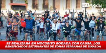 Se realizará en Mocorito rodada con causa, los beneficiados estudiantes de zonas serranas de Sinaloa