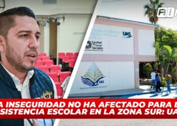 La inseguridad no ha afectado para la asistencia escolar en la zona sur: UAS