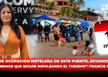 “80 por ciento de ocupación hotelera de este puente, estamos bien, pero tenemos que seguir impulsando el turismo”: Francis Cázarez