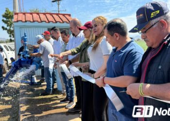 Rehabilitan pozo de agua que beneficiará a más 12 mil habitantes y 5 comunidades