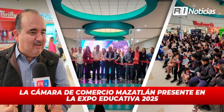La Cámara de Comercio Mazatlán presente en la Expo Educativa 2025