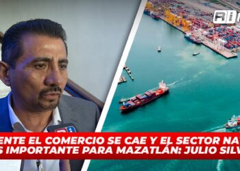 Sin gente el comercio se cae y el sector naviero es importante para Mazatlán: Julio Silva