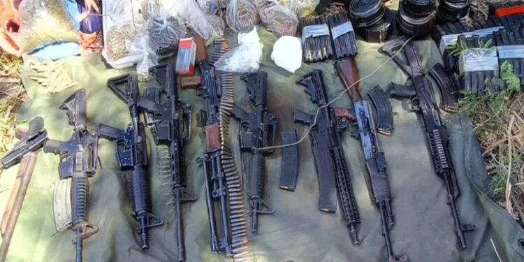 Operación Frontera Norte: suman mil 809 detenidos y mil 657 armas aseguradas