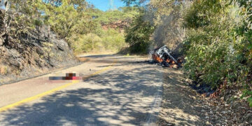 Enfrentamiento en la sierra de Concordia deja tres muertos y un vehículo incendiado
