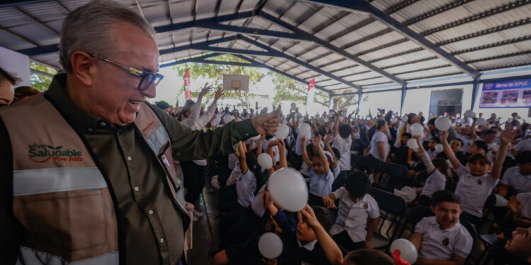 “Que ningún niño o niña padezca problemas de salud” afirma Rocha, al poner en marcha la Estrategia Nacional Vive Saludable, Vive Feliz