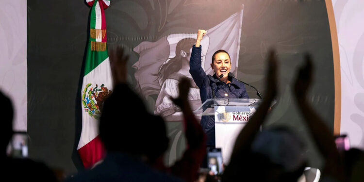 “México será el país más democrático del mundo”, insiste Sheinbaum
