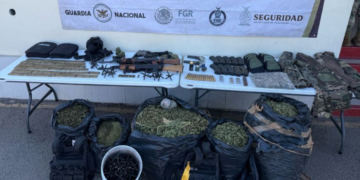 Operación Frontera Norte: Suman mil 998 detenidos y mil 862 armas aseguradas