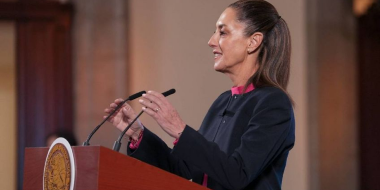 Sheinbaum asegura que la economía mexicana “Está muy bien” ante anuncio de aranceles de Trump