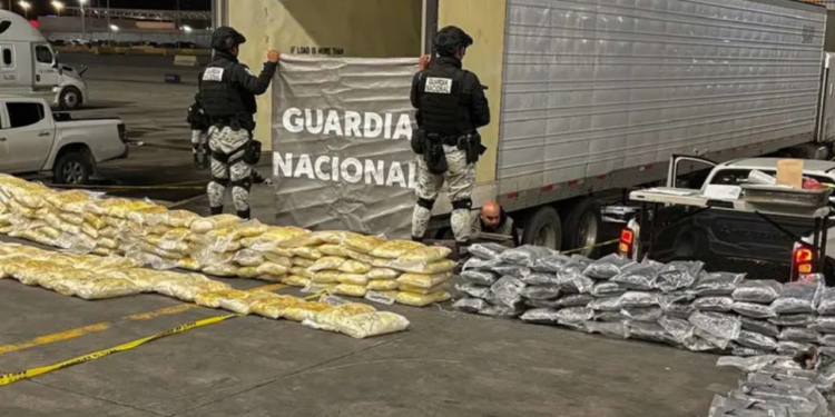 Operación Frontera Norte da golpe de 90 millones de pesos a crimen organizado