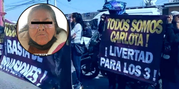 Defensa de doña Carlota llega a penal de Chalco para su audiencia; prevén le otorguen prisión domiciliaria