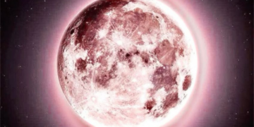 Esta es la mejor hora para ver la luna llena rosa en México esta noche