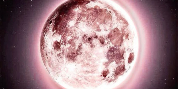 Esta es la mejor hora para ver la luna llena rosa en México esta noche
