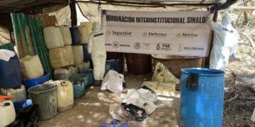 Desmantelan laboratorio clandestino en Cosalá, Sinaloa