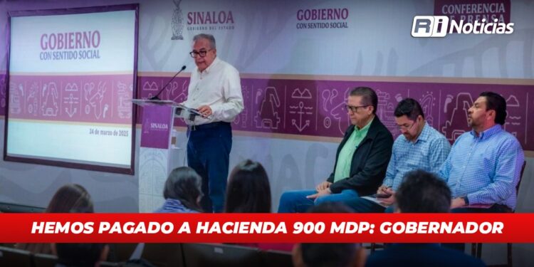 Hemos pagado a Hacienda 900 mdp: Gobernador