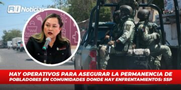 Hay operativos para asegurar la permanencia de pobladores en comunidades donde hay enfrentamientos: SSP