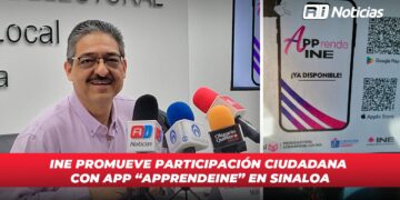 INE promueve participación ciudadana con app “ApprendeINE” en Sinaloa